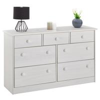 KOMMODE RONDO weiß - Weiß, Holz (117/74/35cm) - IDIMEX