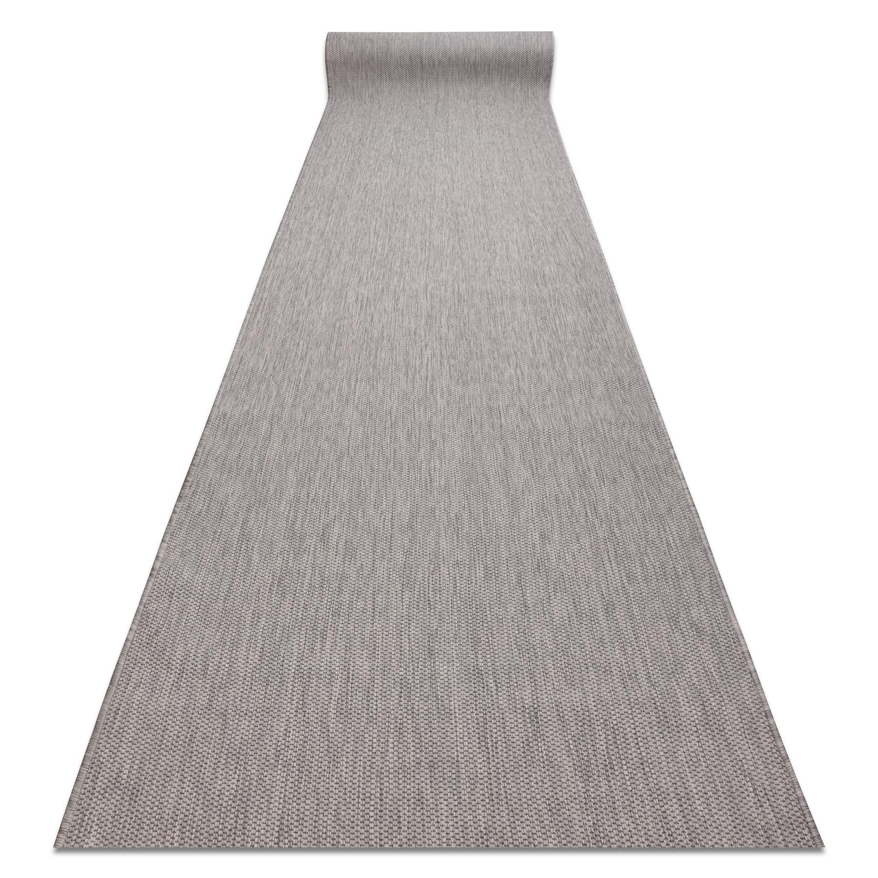 LÄUFER SISAL SION 100/110 cm - Grau, Textil (100/110cm) - rugsX