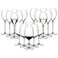 WEIN- UND SEKTGLÄSER Veloce transparent 18-tlg. - Transparent, Glas - Riedel