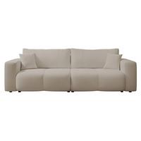 SCHLAFSOFA Furyn - Schwarz/Naturfarben, Holz/Kunststoff (245/82/92cm) - MIRJAN24