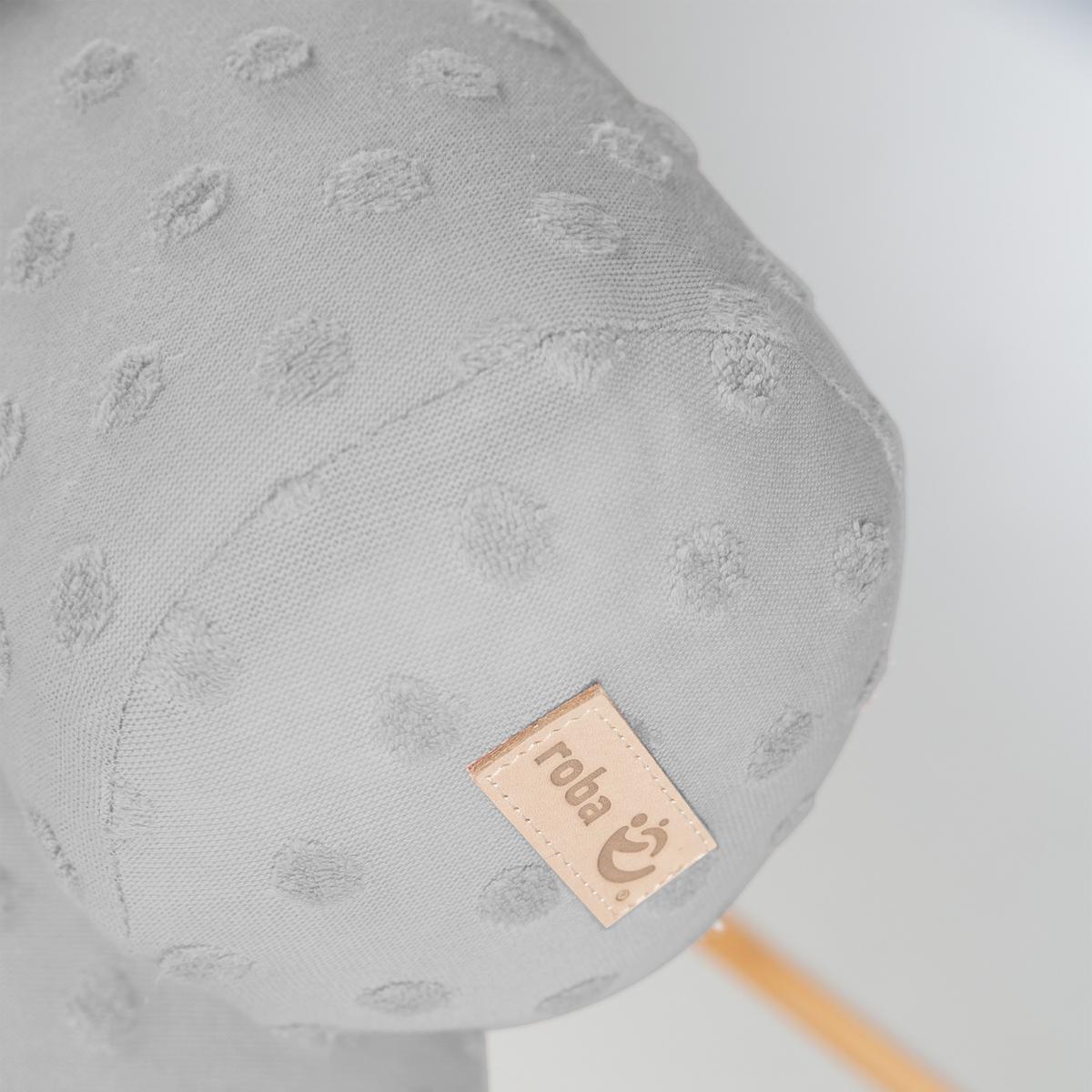 BETTSCHLANGE Lil Planet grau - Hellgrau, Textil (170/12cm) - Roba