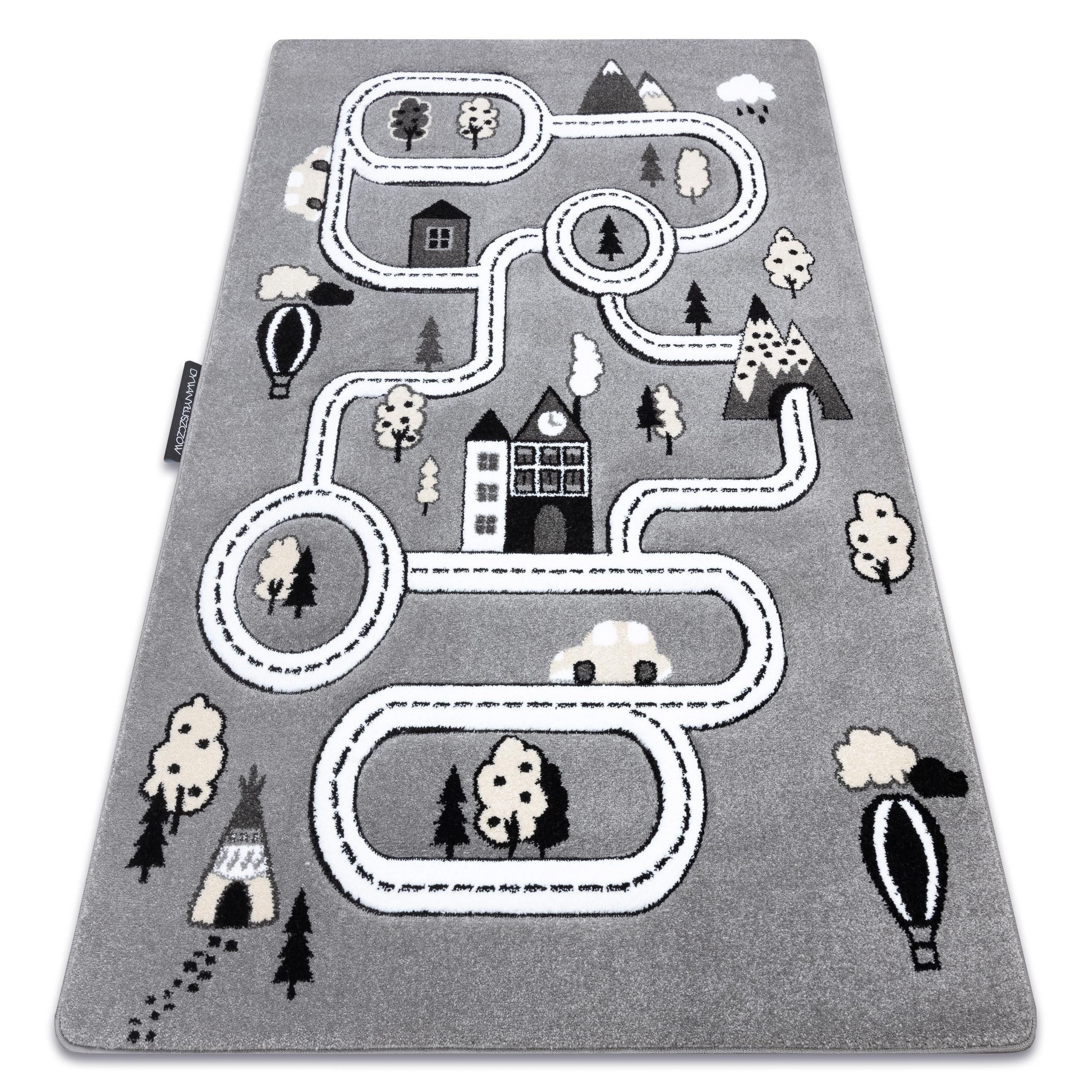 TEPPICH Petit 80/150 cm - Grau, Textil (80/150cm) - rugsX
