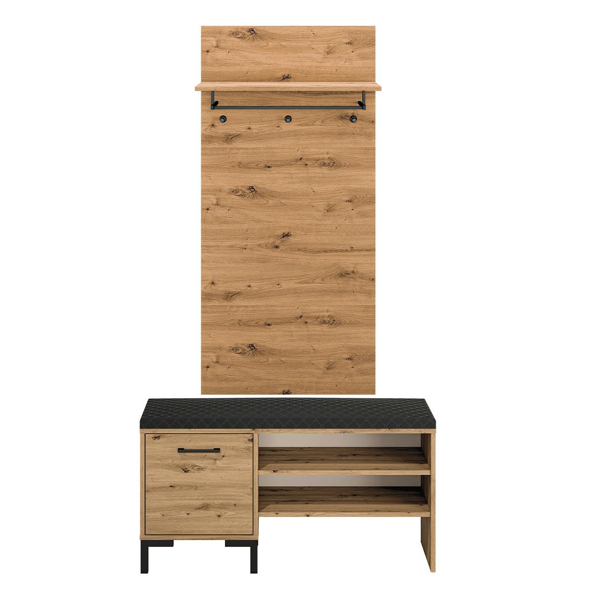 EINGANGSMÖBEL Liora Holz - Braun, Holzwerkstoff (105/54/34cm) - Petits-meubles