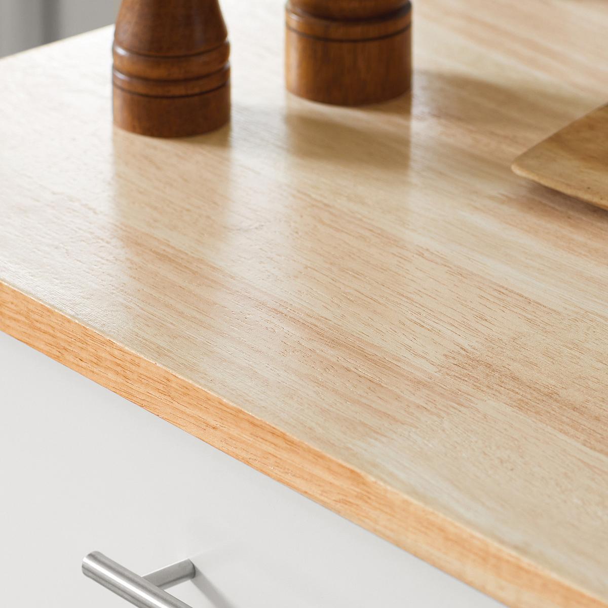 KÜCHENWAGEN Weiß - Weiß, Holzwerkstoff (68/90/46cm) - SoBuy
