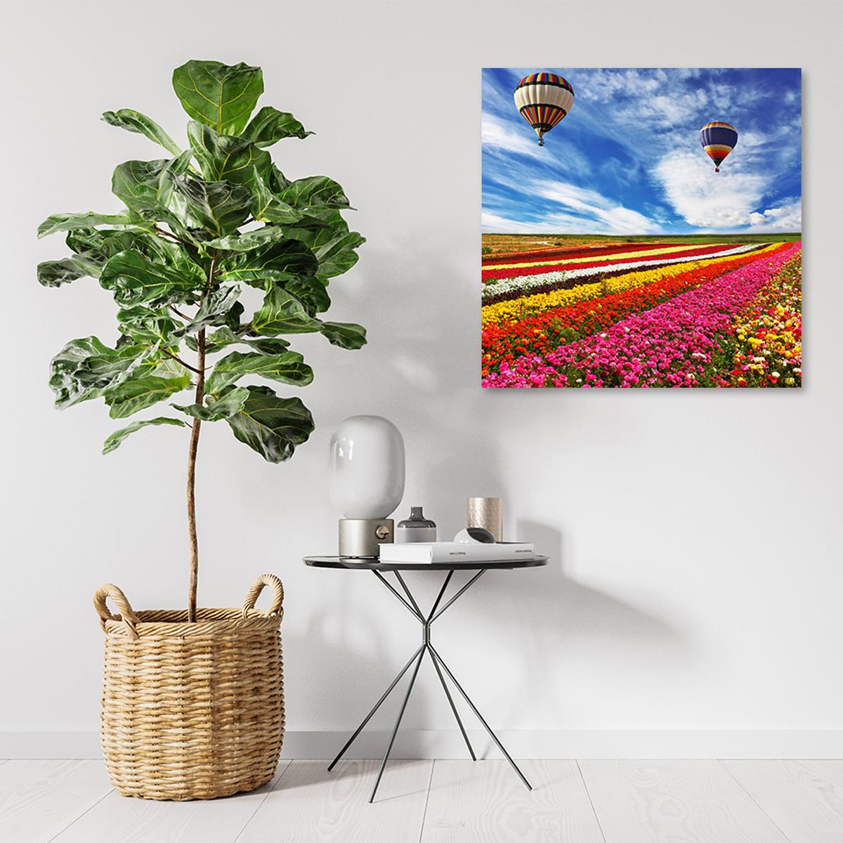 WANDBILD landschaften farbe - Multicolor, Textil (30/30cm) - Feeby