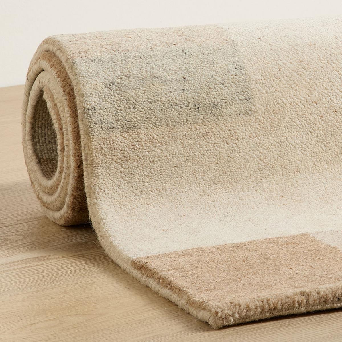 WOLLTEPPICH Terra 120x180 cm - Beige, Textil (120/180cm) - Natur Pur