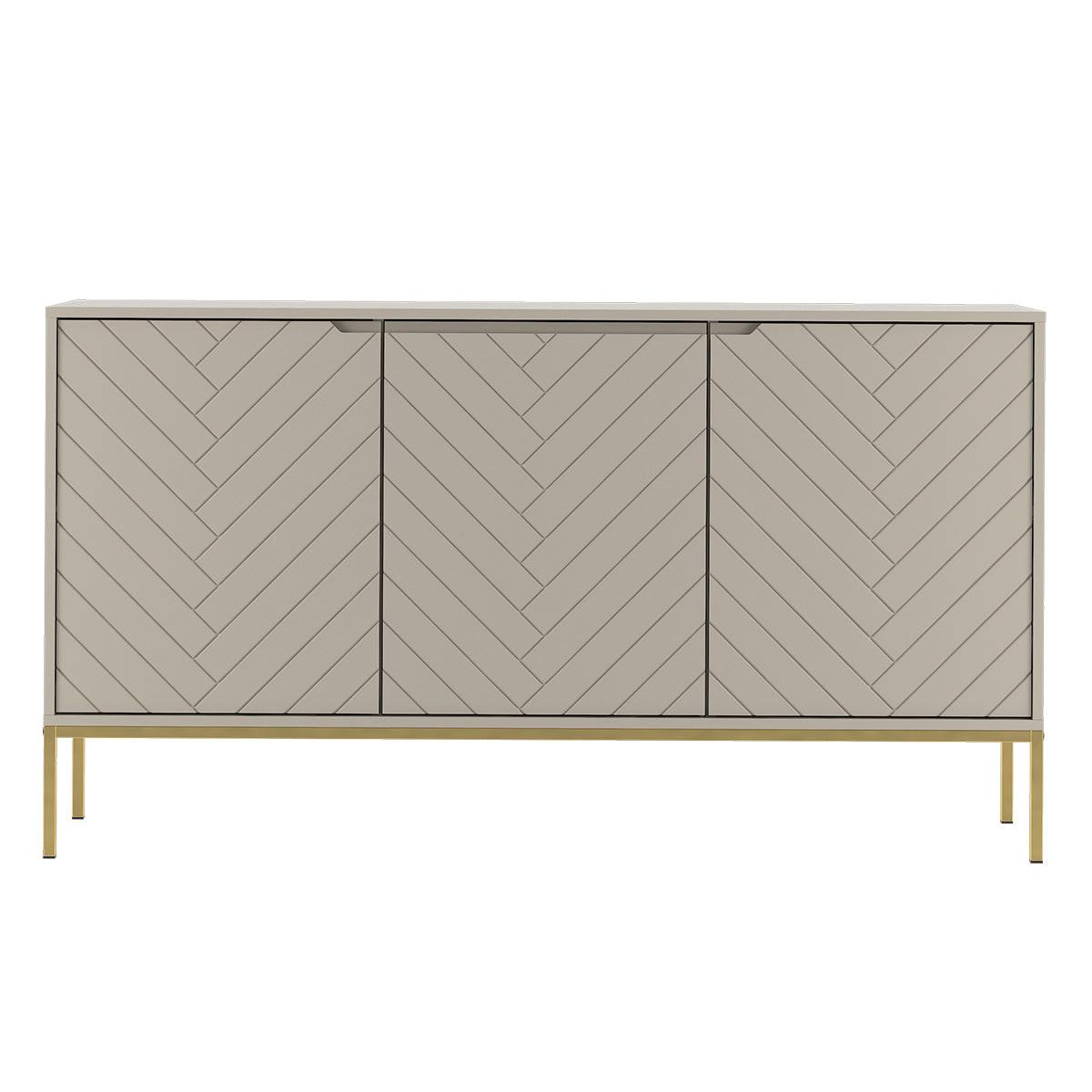 SIDEBOARD Daria Kaschmir - Kaschmir, Holzwerkstoff (151/103/39cm) - Petits-meubles