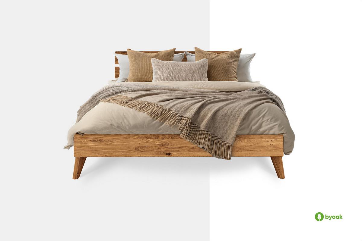 GREG 2 BETT Kernbuche - Kernbuche, Holz (80/200cm) - byoak