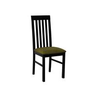 STUHL Nilo I, Holzfarbe: Schwarz - Schwarz/Grün, Holz (43/96/48cm) - MIRJAN24