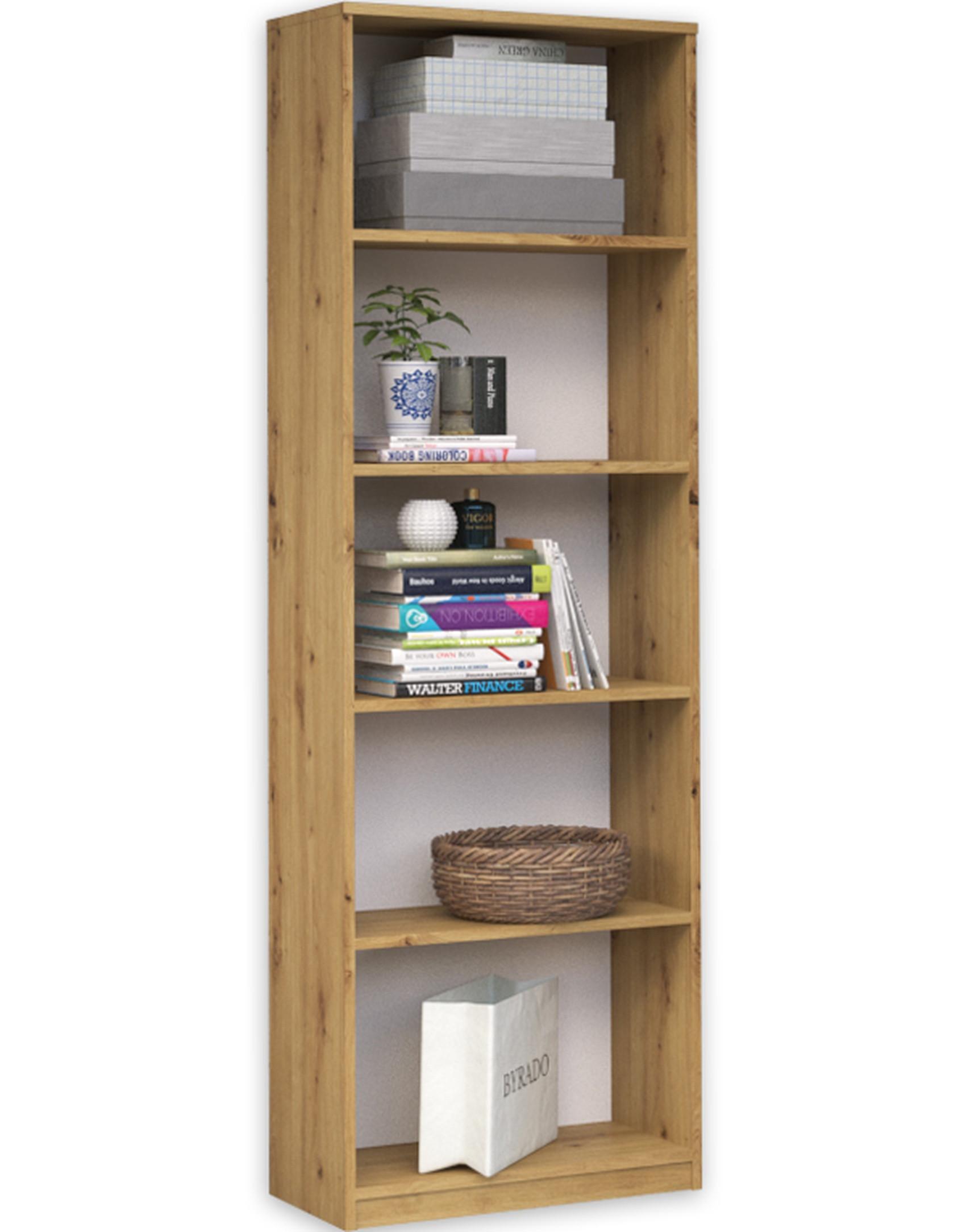 BÜCHERREGAL Artisan 40/182/30 - Eiche Artisan, Holzwerkstoff (40/182/30cm) - RAUMHIRSCH FURNITURE