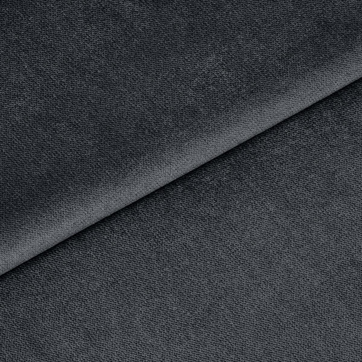 ECKSOFA L Form Manisa Dunkelgrau 234/145/83 cm Links mit Schlaffunktion - Dunkelgrau/Silberfarben, Kunststoff/Textil (145/234cm) - AX Living