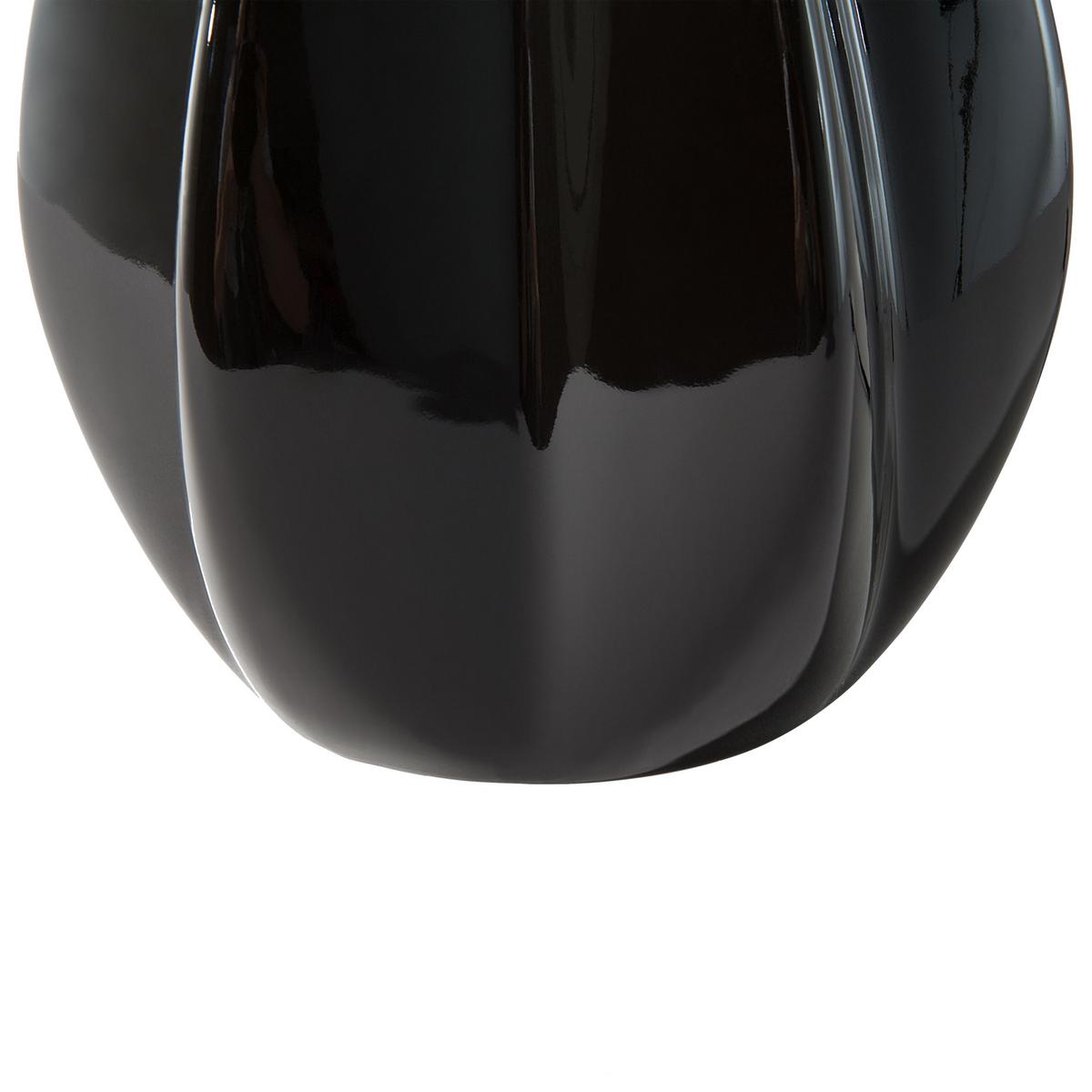 TISCHLAMPE Santee 32/32/60 cm - Schwarz, Keramik (32/32/60cm) - Beliani