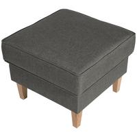 HOCKER Karlen Bezug Flachgewebe Buche natur / hellgrau - Buchefarben/Hellgrau, Kunststoff (53/45/53cm) - 58aufmkessel