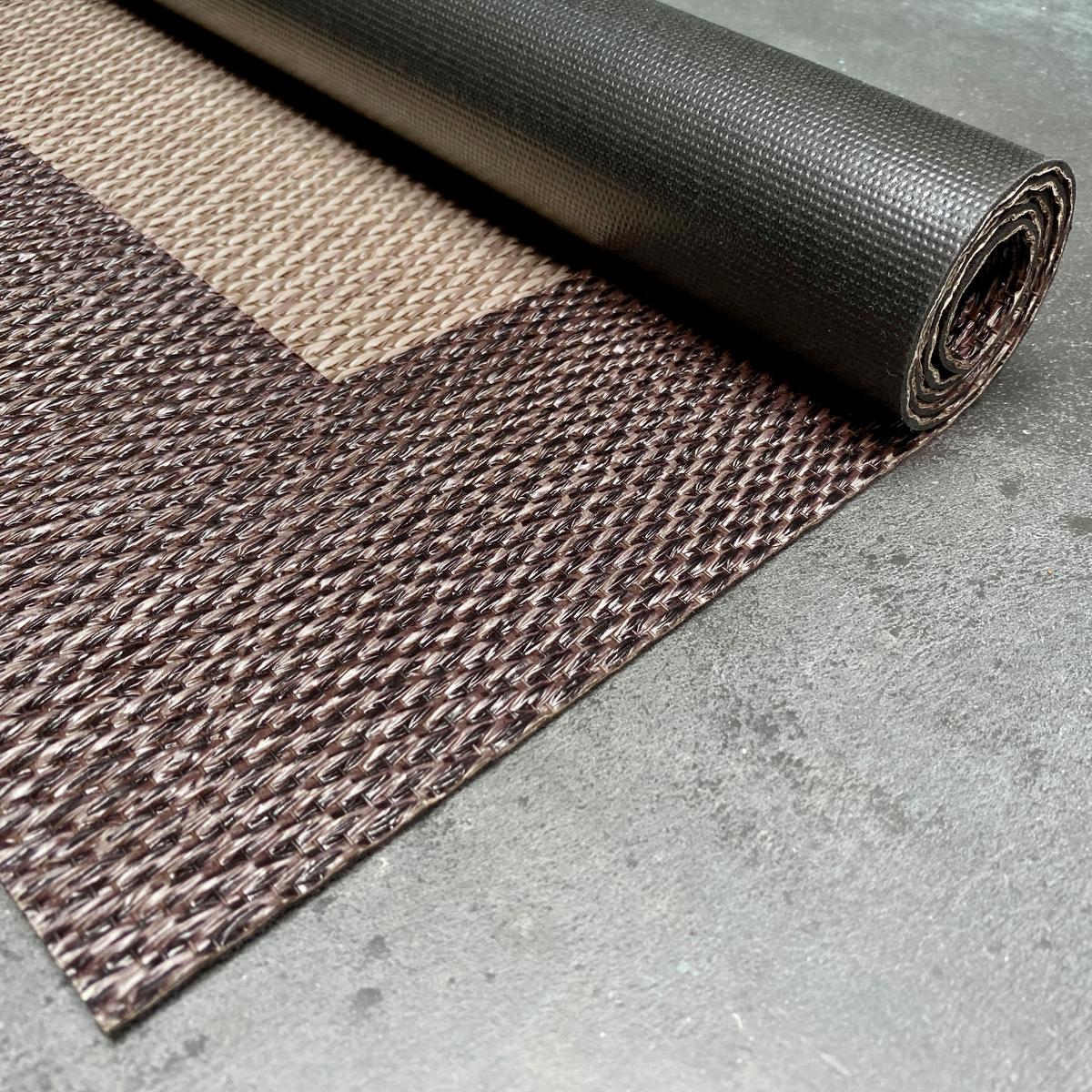TEPPICH Premium en Vinyle Dunkelbraun 120x180 cm - Braun, Kunststoff (120/180cm) - STORESDECO
