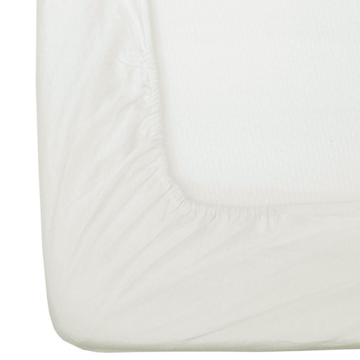 SPANNBETTLAKEN Flanell aus 100% Baumwolle - Creme, Textil (150/200cm) - Homescapes