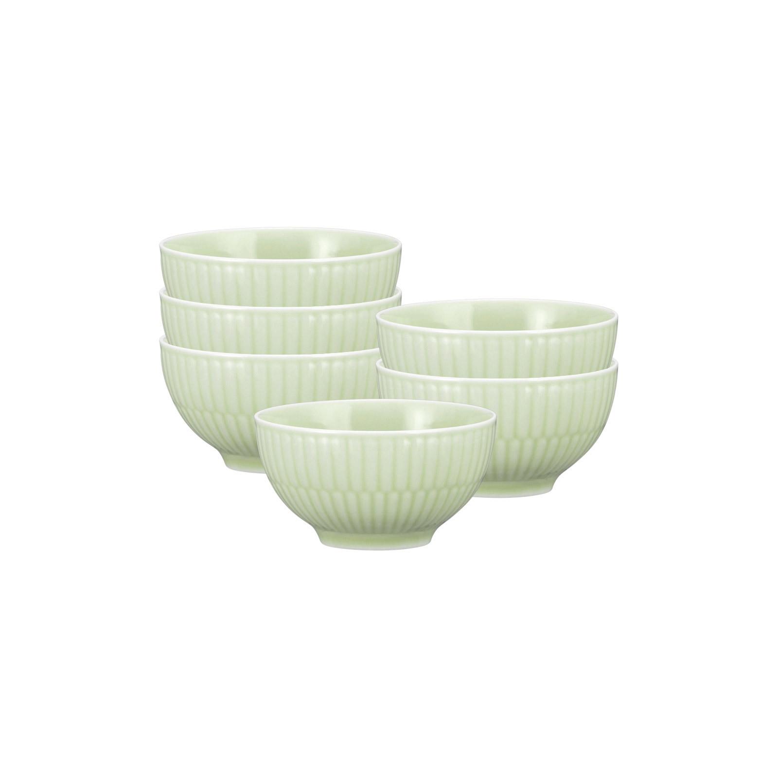 DIPSCHALEN Amina Seladon ø 8,3 cm 6er Set - Grün, Keramik (8.3cm) - Seltmann Weiden