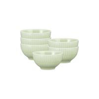 DIPSCHALEN Amina Seladon ø 8,3 cm 6er Set - Grün, Keramik (8.3cm) - Seltmann Weiden