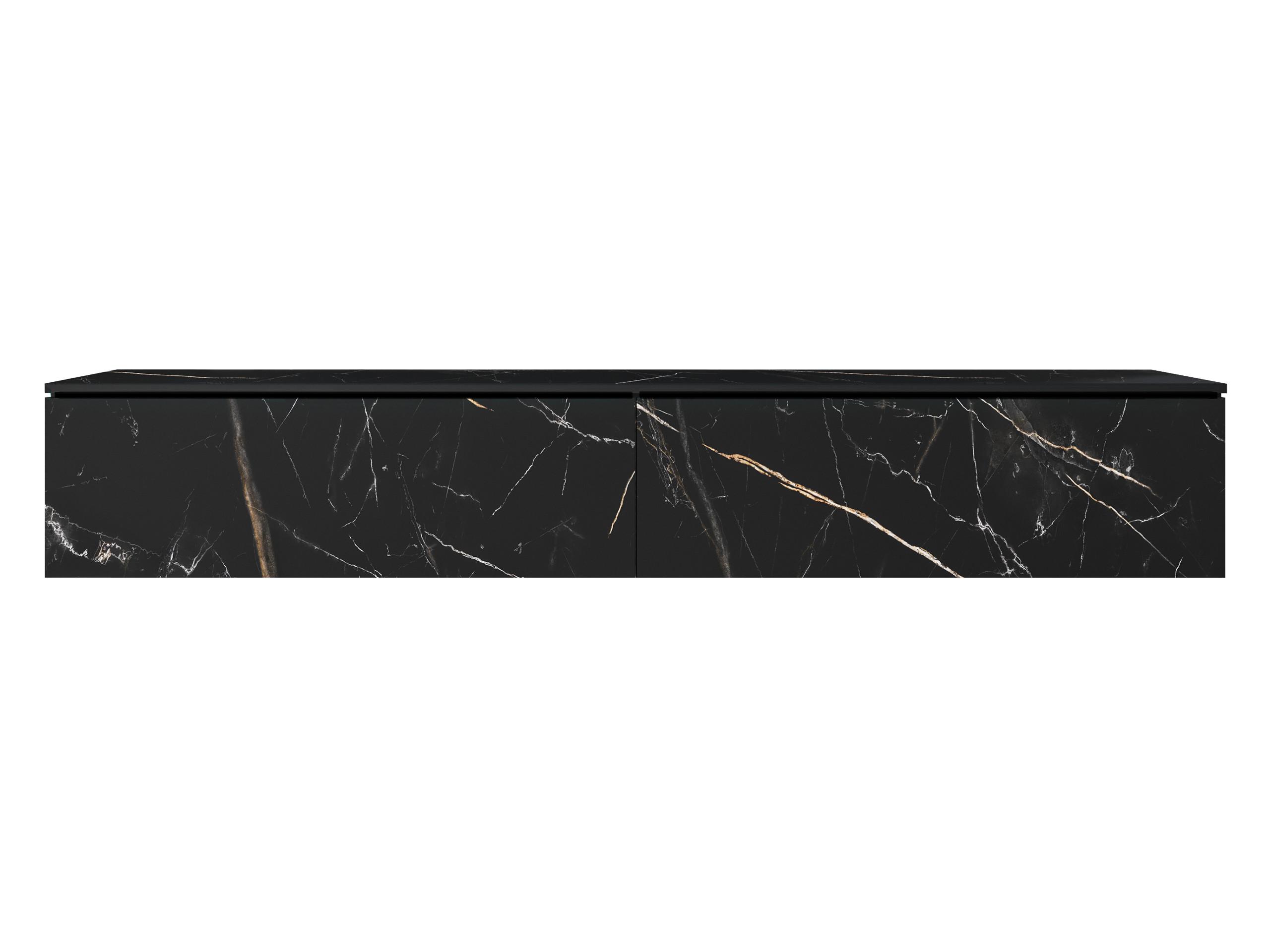 TV-LOWBOARD D180 - Silberfarben/Multicolor, Holzwerkstoff/Kunststoff (180/30/33cm) - MIRJAN24