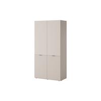 DREHTÜRENSCHRANK ATELIO 101/200/51 cm Modern Kleiderschrank 2-türig Kaschmir - Kaschmir, Holzwerkstoff (101/200/51cm) - MASSENO