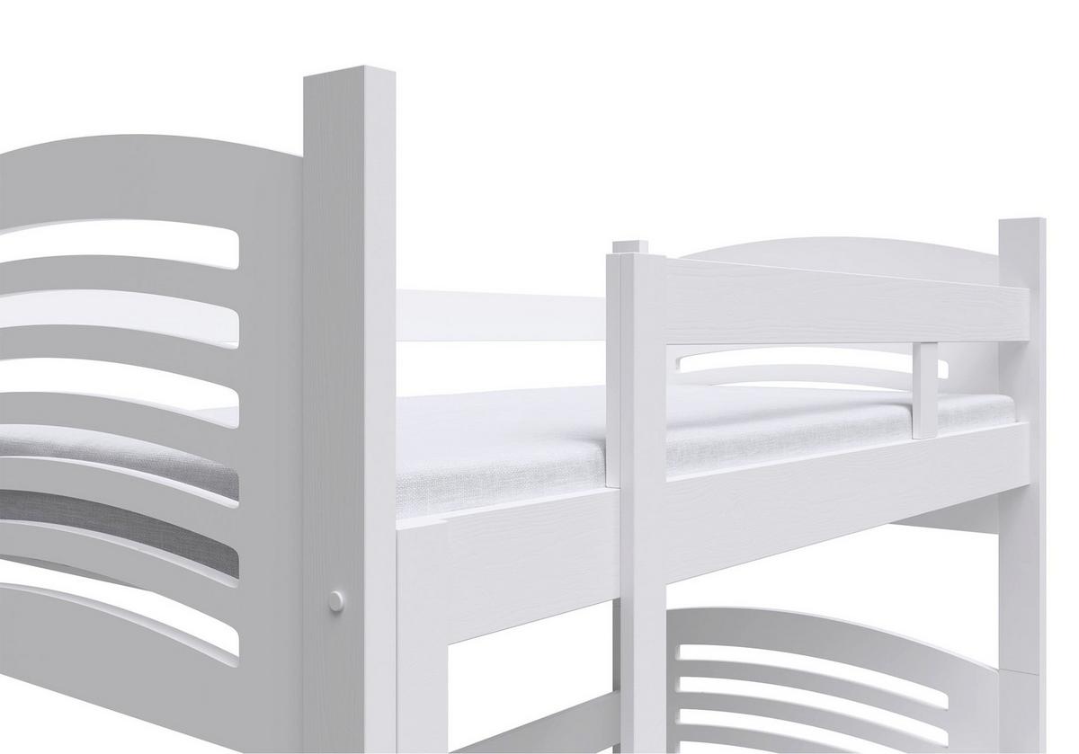 ETAGENBETT Cami 75x180 cm - Weiß, Holz (75/180cm) - Selsey
