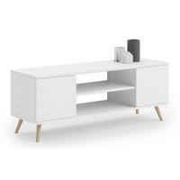 LOWBOARD Focus - Weiß, Holzwerkstoff (40/50/135cm) - RAUMHIRSCH FURNITURE