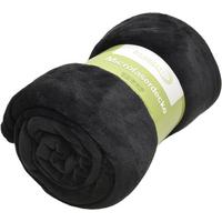 DECKE Aurelia 150/200 cm Schwarz - Schwarz, Textil (200/150cm) - Beautissu 