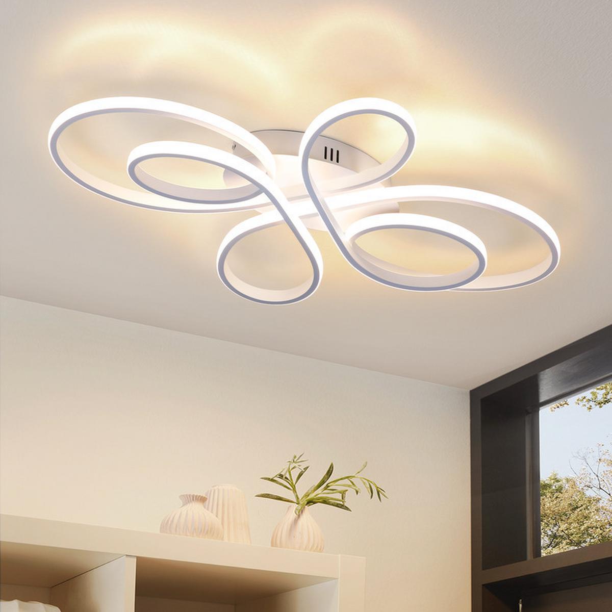 LED-DECKENLEUCHTE Filderstadt II 40/26.5/3.5cm - Weiß, Metall (40/26.5/3.5cm) - Nettlife