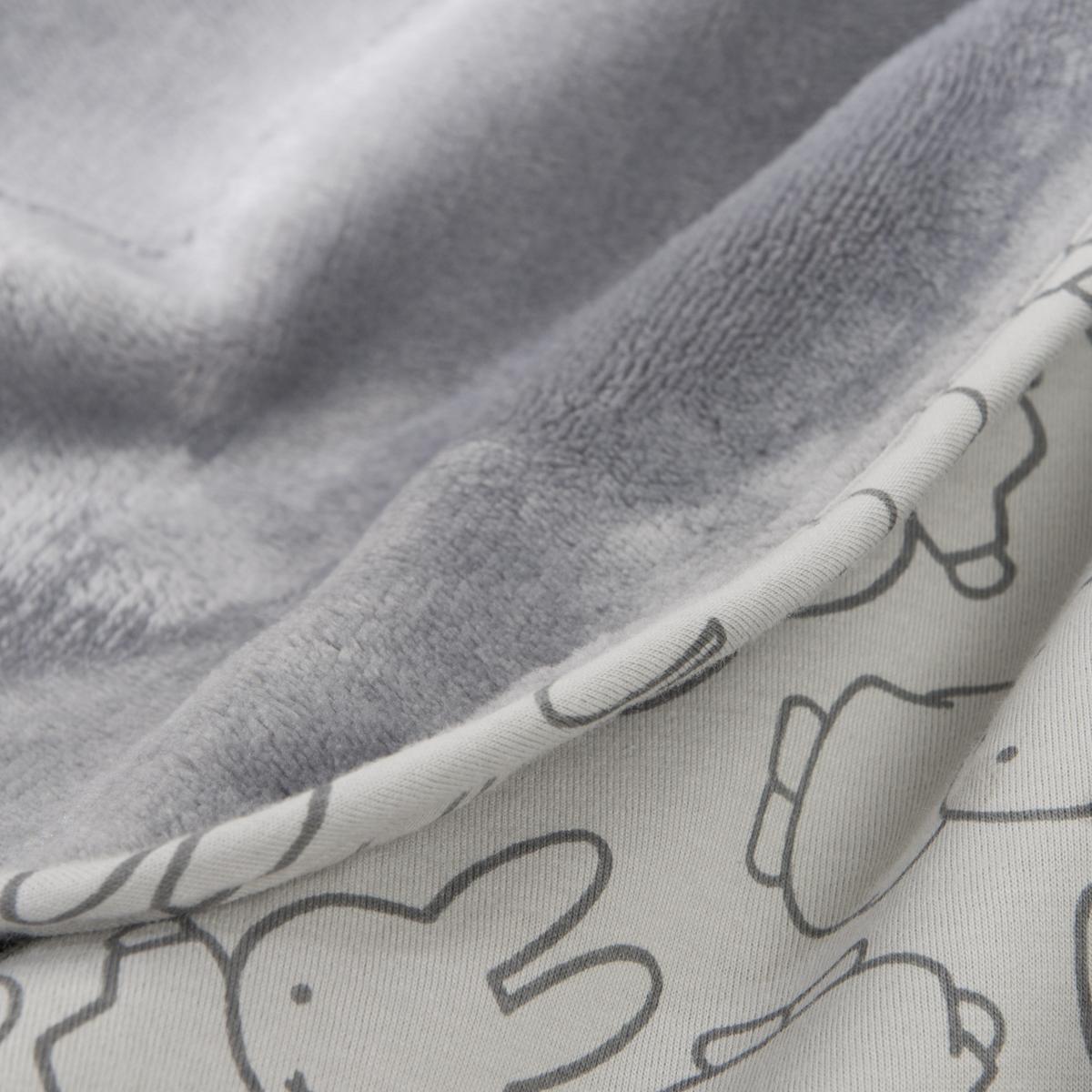 BABYDECKE 80 x 80 cm Miffy - Grau, Textil (80/80cm) - Roba