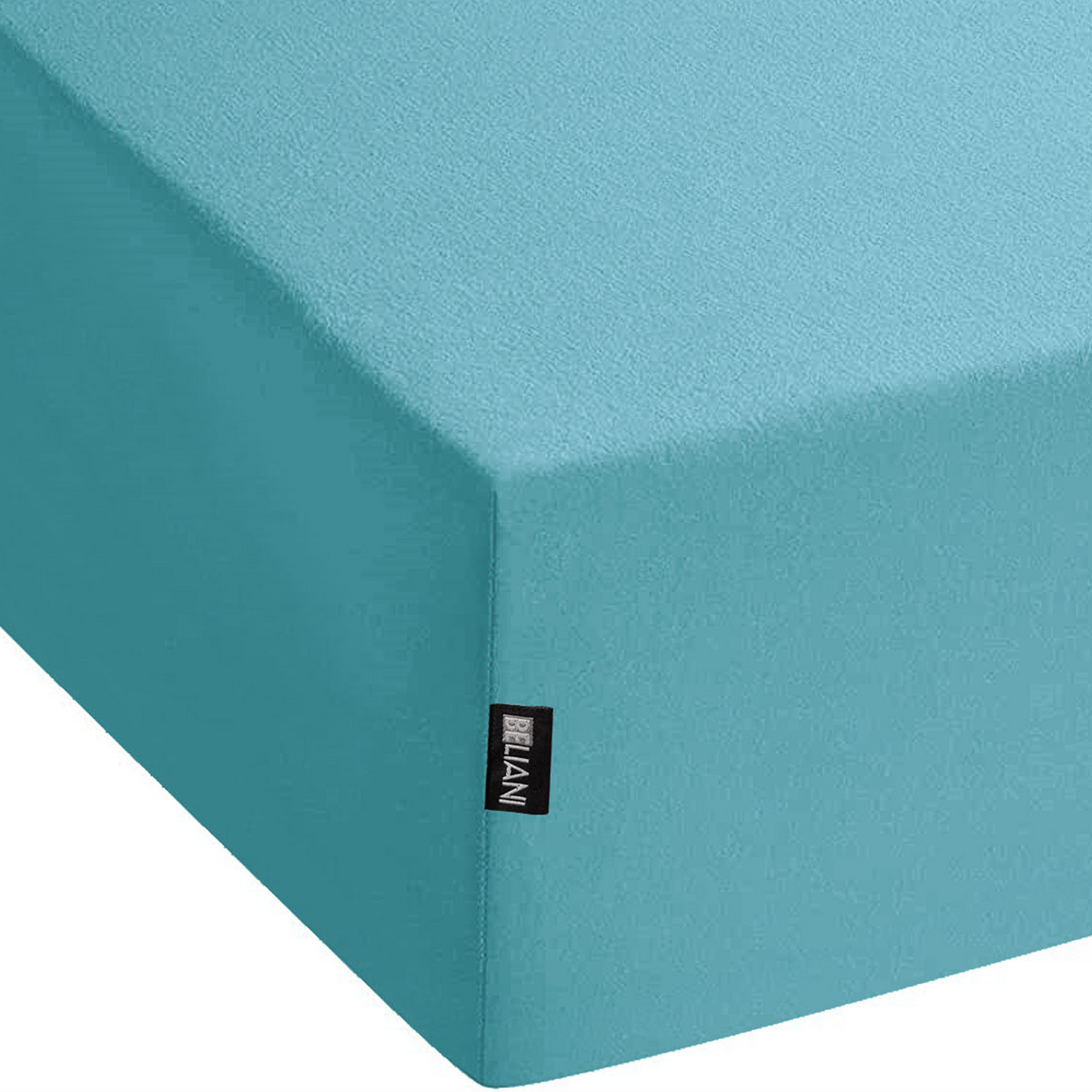 SPANNBETTLAKEN Blau 200 x 200 cm Hofuf - Blau, Textil (200/200cm) - Beliani