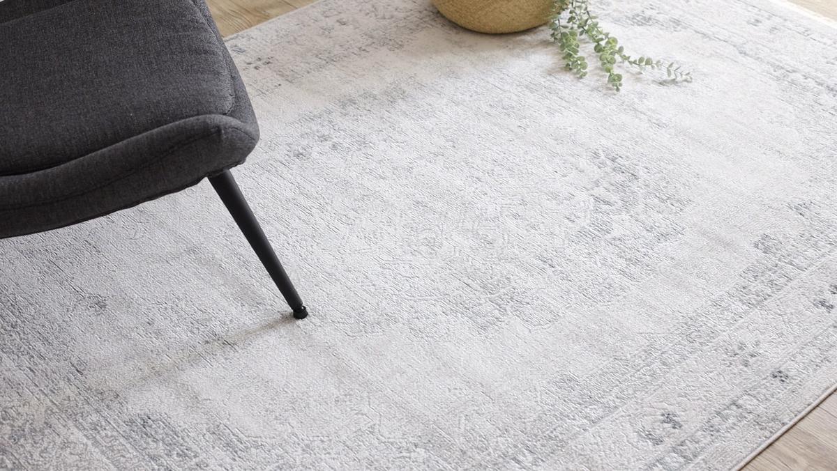 TEPPICH Distin 80/150 cm - Weiß, Textil (80/150cm) - rugsX