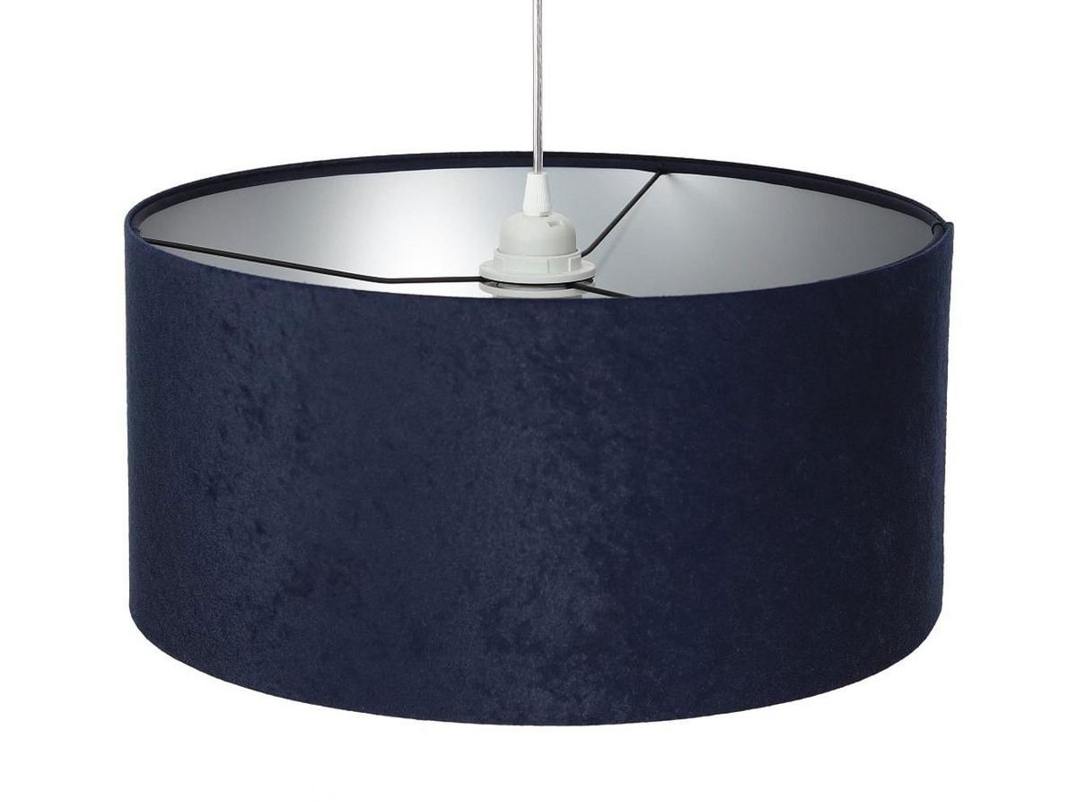 HÄNGELEUCHTE Blau 30/20 cm - Blau/Silberfarben, Kunststoff (30/0.45/20cm) - ONZENO