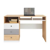 SCHREIBTISCH Pixel PX8 - Eichefarben/Weiß, Holzwerkstoff (125/55/76cm) - MIRJAN24