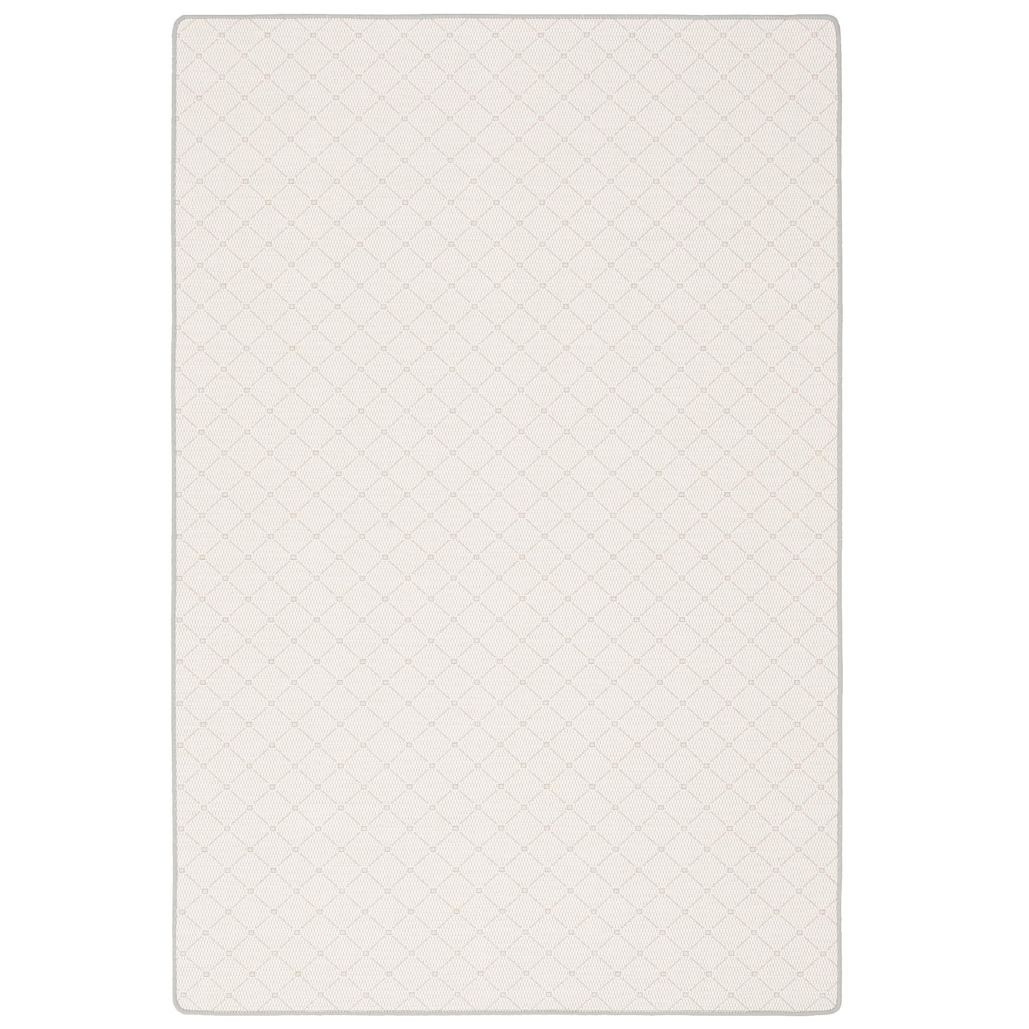 IN & OUTDOOR TEPPICH FLACHGEWEBE OSLO KARO MODERN - Hellgrau, Textil (200/300cm) - Snapstyle
