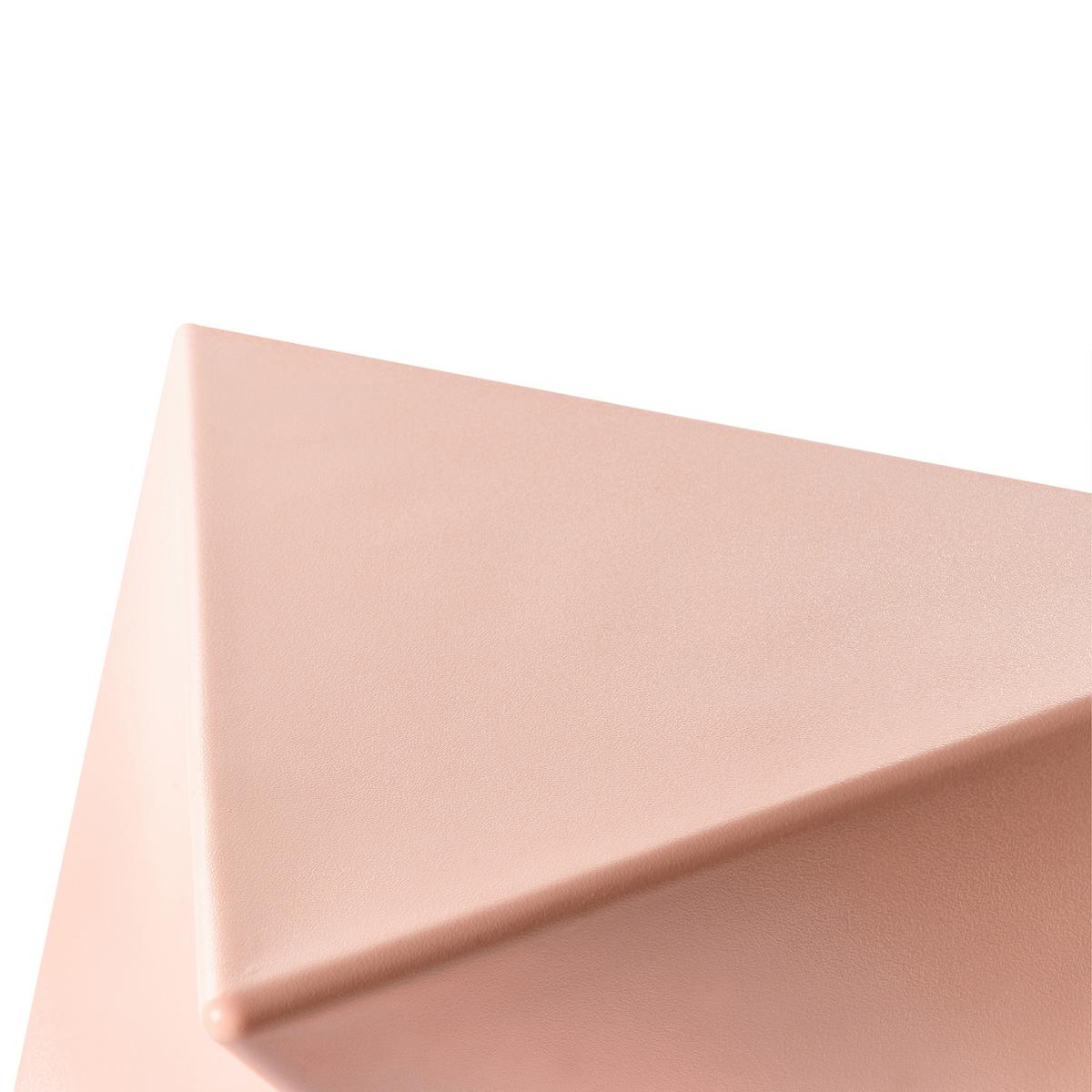 BEISTELLTISCH Pastellrosa Pecos - Pink, Kunststoff (40/40/44cm) - Beliani