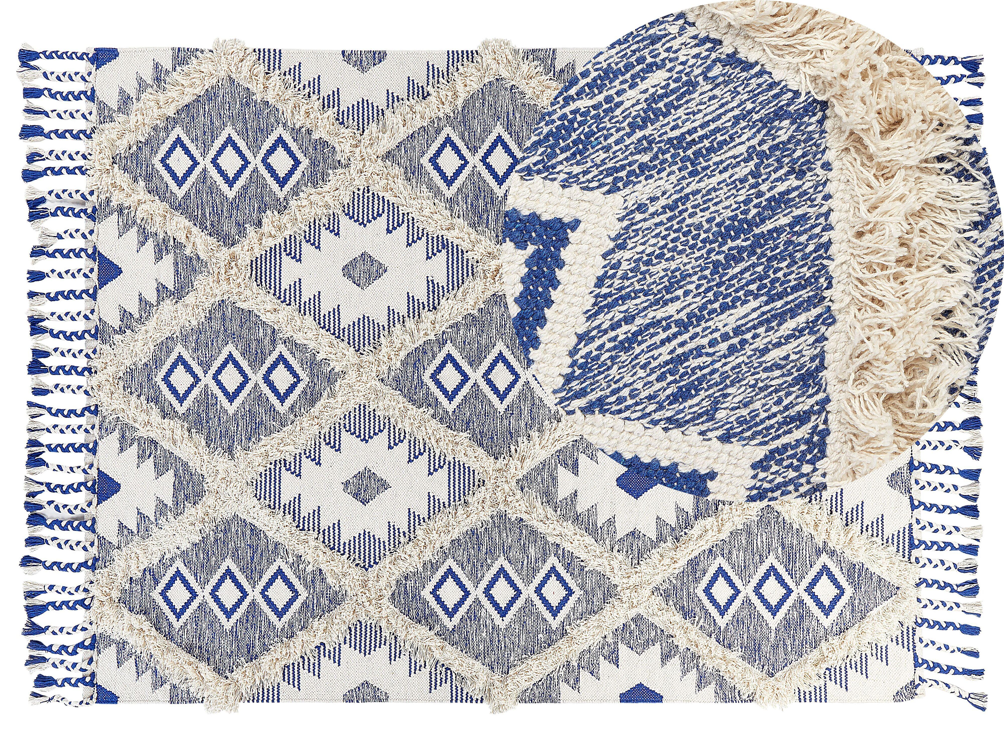 KURZFLOR-TEPPICH Manavgat 200/140 cm - Beige, Textil (140/200cm) - Beliani