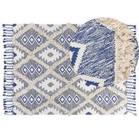KURZFLOR-TEPPICH Manavgat 200/140 cm - Beige, Textil (140/200cm) - Beliani