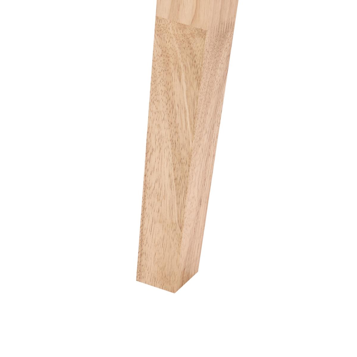 ESSTISCH Helle Eiche 140/140 cm Huntley - Hellbraun, Holzwerkstoff (140/140/75cm) - Beliani