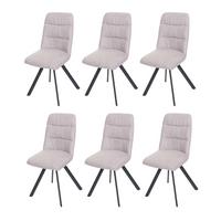 ESSZIMMERSTUHL Beige 6er-Set - Beige, Textil (45/94/45cm) - MCW