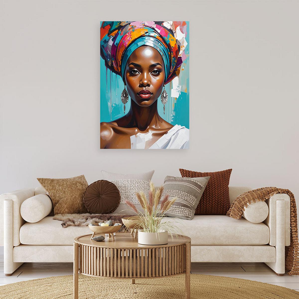 LEINWANDBILD Menschen & Charaktere 40x60cm - Multicolor, Textil (40/60cm) - Feeby