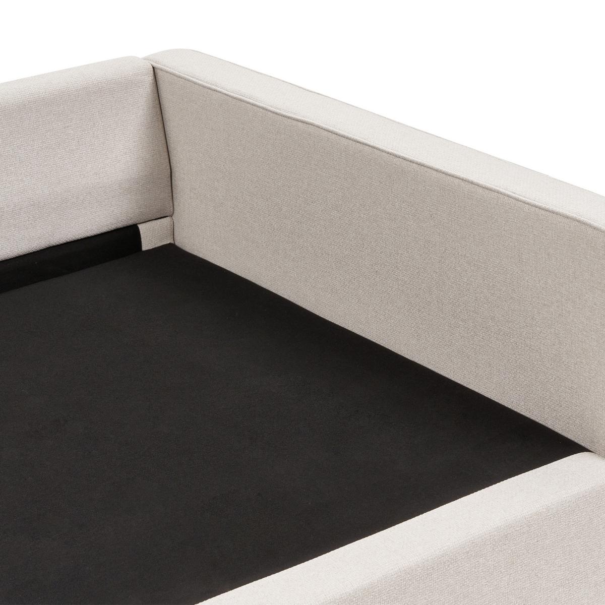 3-SITZER-SOFA beige Vinstra - Hellbraun/Beige, Textil (250/80/125cm) - Beliani