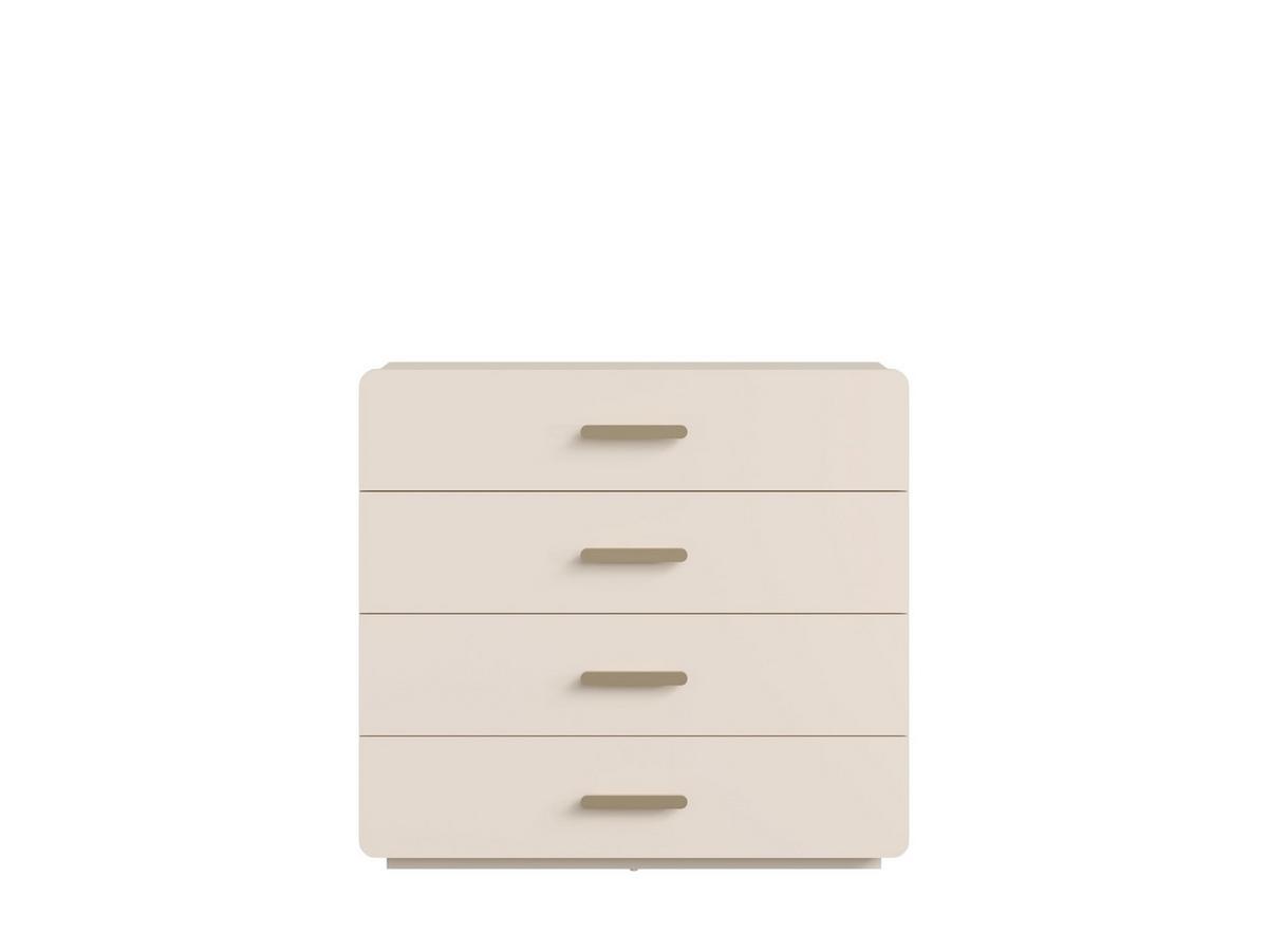 KOMMODE Beige 100/92,5/41,5 - Beige, Holzwerkstoff (100/93/42cm) - RAUMHIRSCH FURNITURE