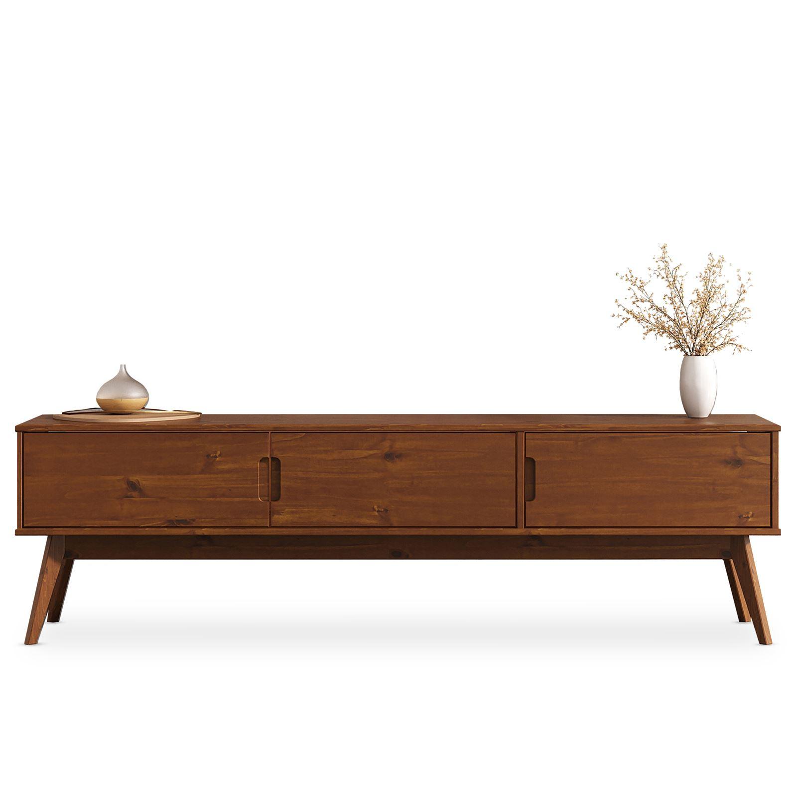 LOWBOARD TIVOLI Kastanie - Kastanienfarben, Holz (180/52/41cm) - IDIMEX