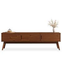 LOWBOARD TIVOLI Kastanie - Kastanienfarben, Holz (180/52/41cm) - IDIMEX