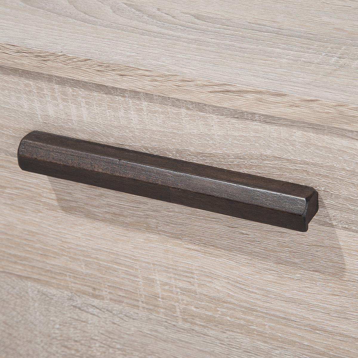 TV-MÖBEL Hellbraun, Grau, Dunkelbraun BILLINGS 40/180/60 cm - Hellbraun, Holzwerkstoff (180/60/40cm) - Beliani