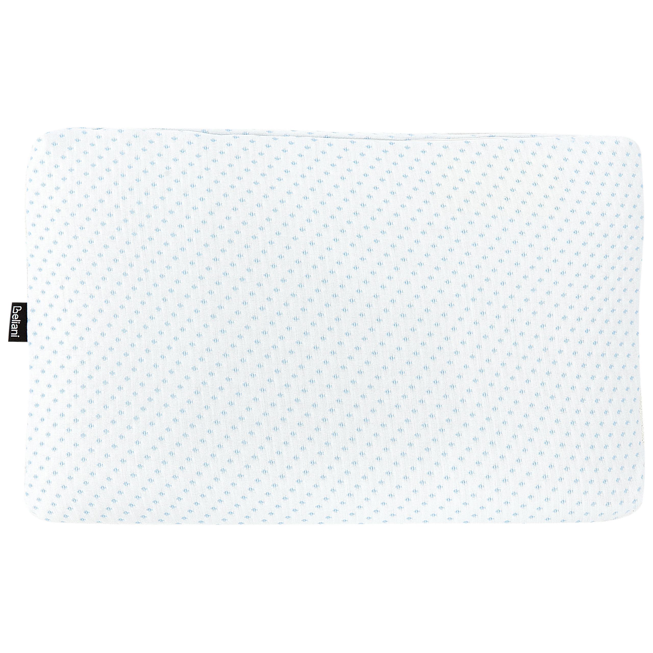 KOPFKISSEN Weiß 55/35 cm Muir - Weiß, Textil (55/35cm) - Beliani