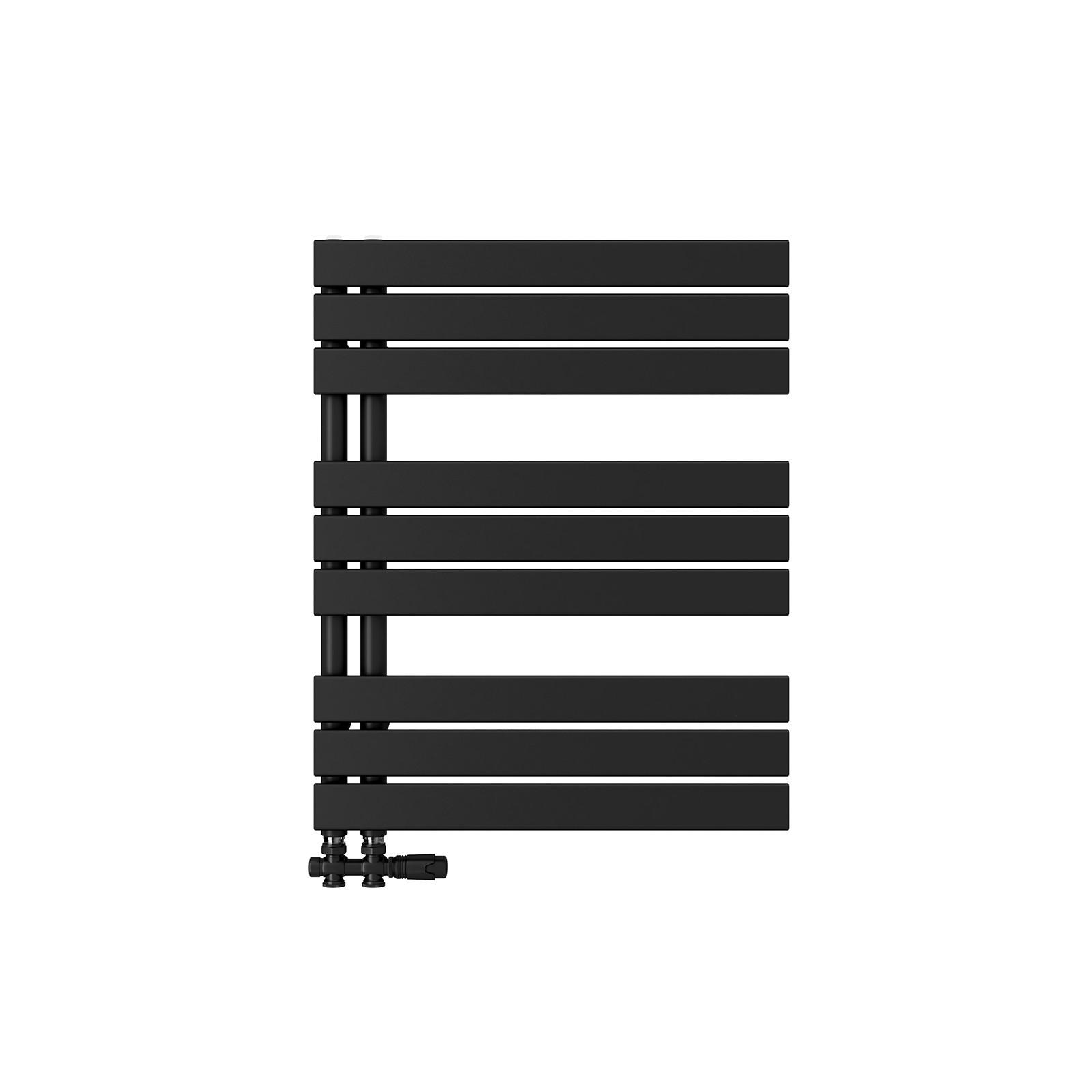 HEIZKÖRPER wasserführend Schwarz 76,2/60/5,9 cm - Schwarz, Metall (60/76.2/5.9cm) - EMKE