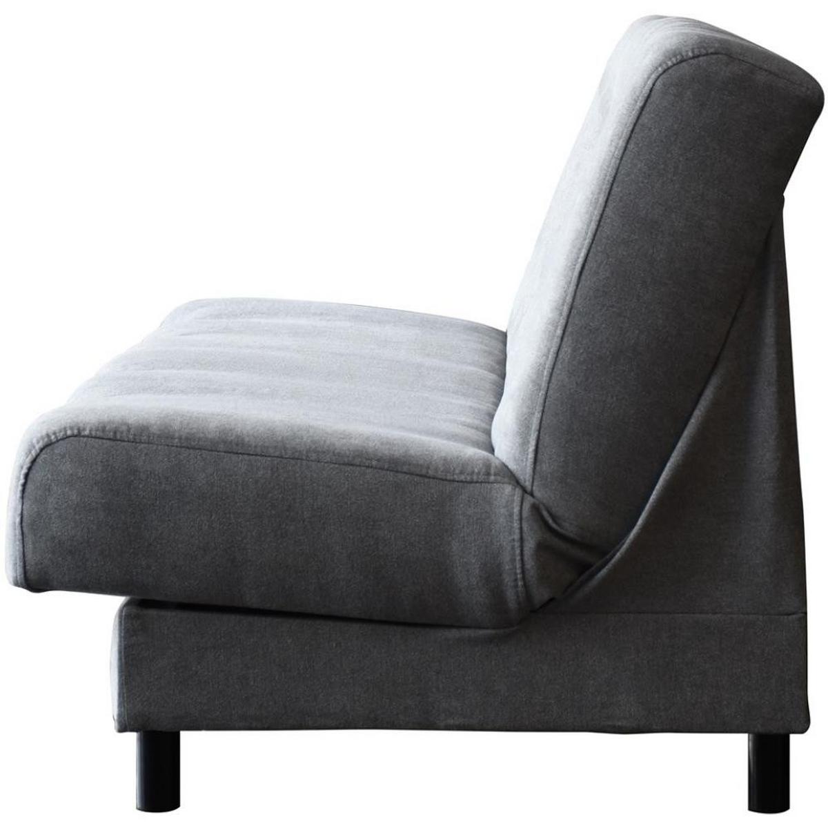 3-SITZER SOFA Simon hellgrau - Hellgrau, Textil (195/88/88cm) - Beautysofa