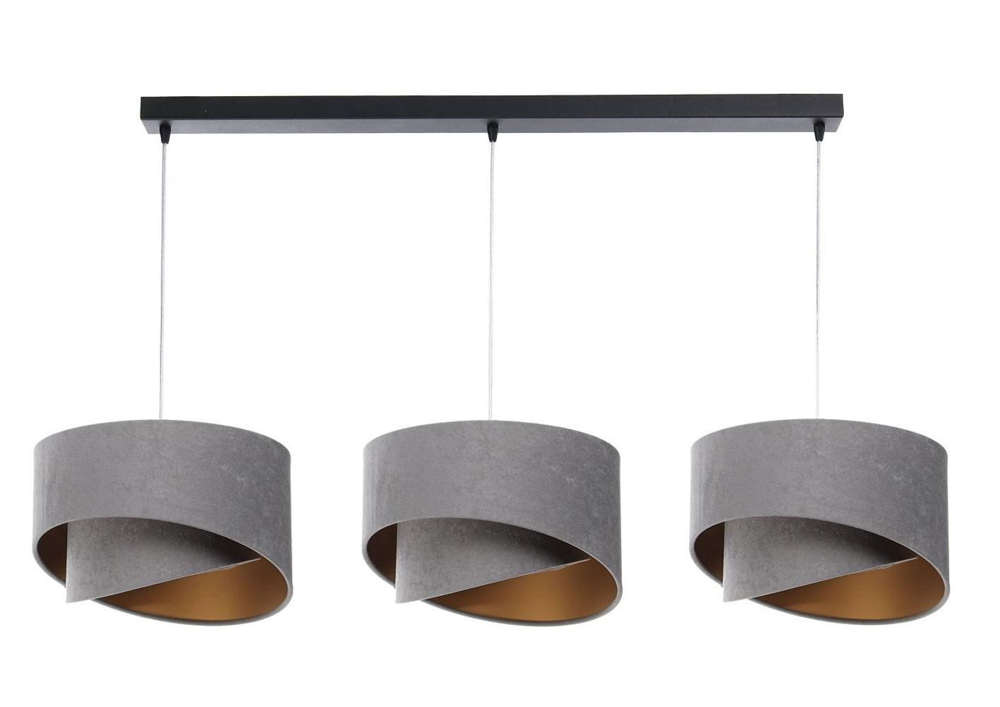 HÄNGELEUCHTE Grau 30/18 cm - Grau, Kunststoff (30/0.3/18cm) - ONZENO