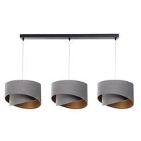 HÄNGELEUCHTE Grau 30/18 cm - Grau, Kunststoff (30/0.3/18cm) - ONZENO