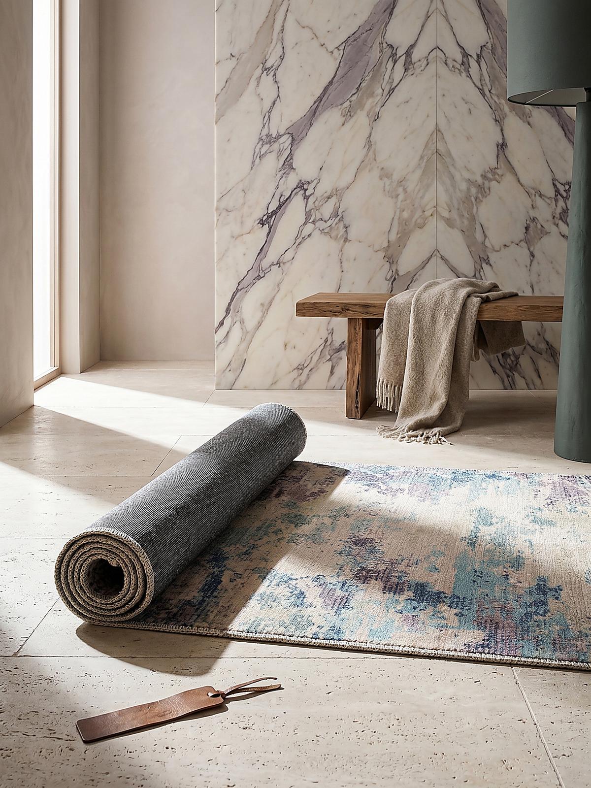 TEPPICH Waschbar CRAY, abstrakt, Bunt, 60 x 230 cm - Multicolor, Textil (230/60cm) - KADIMA DESIGN